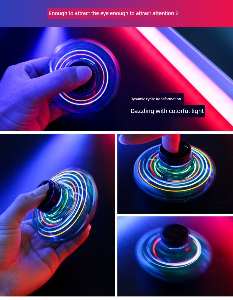 Gyro Spinning Ball UFO
